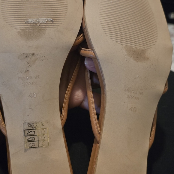 Aantropologie Angel Alarcon Strappy Square Toe Heeled Sandals - Picture 6 of 9